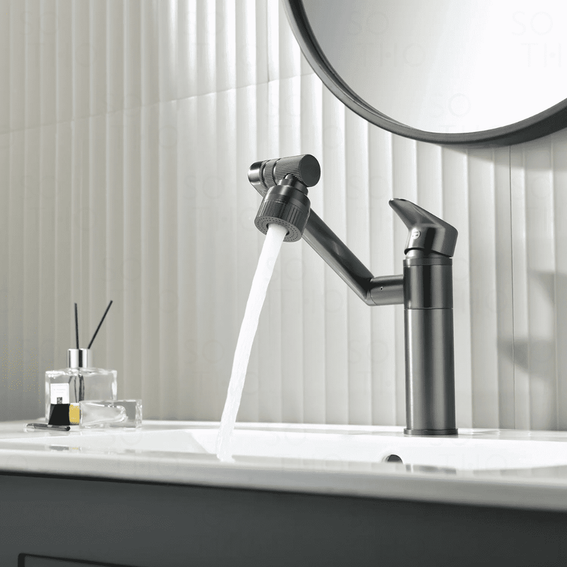 Torneira 1080° - Misturador 1080° Graus para banheiro - Pintura Anti-Descasque - DominiClick
